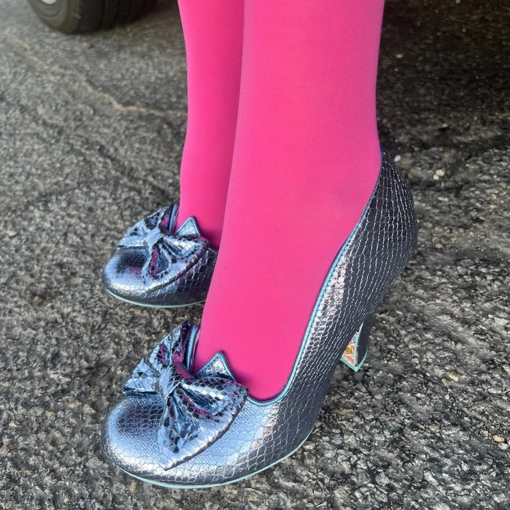 Irregular Choice Pastel Blue Heels - Just in Time - New In Box - Picture 2 of 16